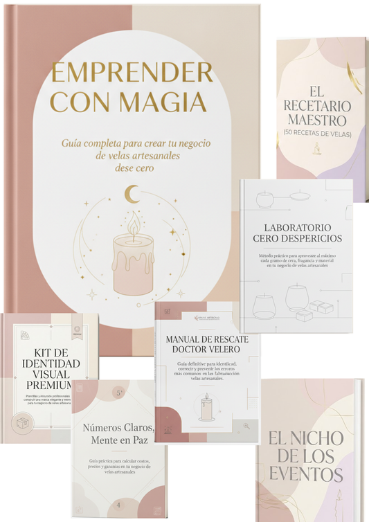 Velas Artesanales: Emprender con Magia